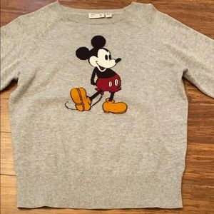 Uniqlo Mickey Stands grey sweater